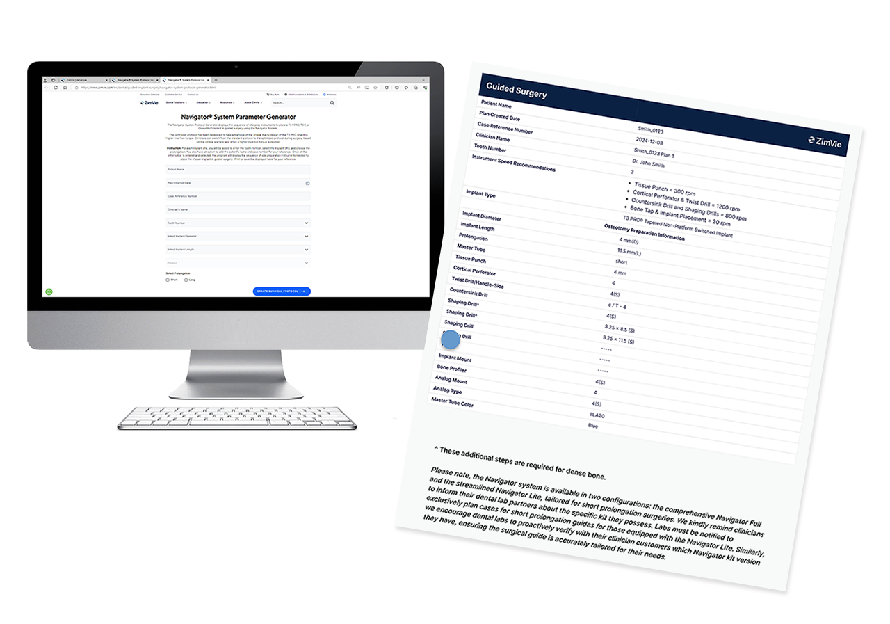 Navigator® System Parameter Generator image