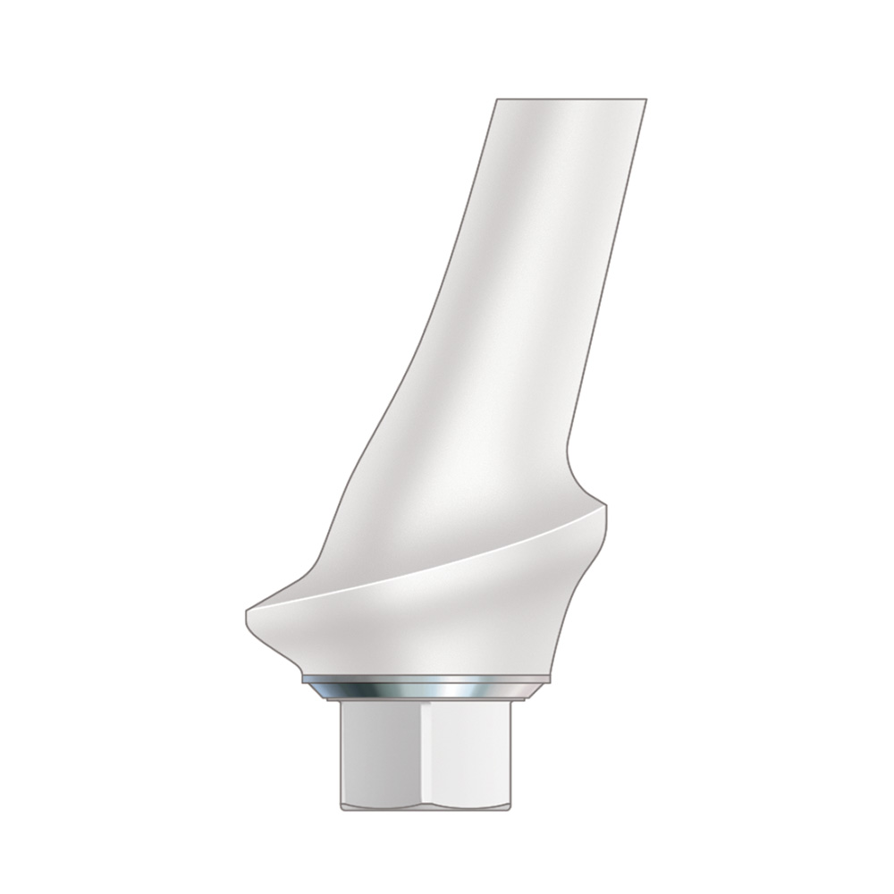 Contour Zirconia Abutments, 17°